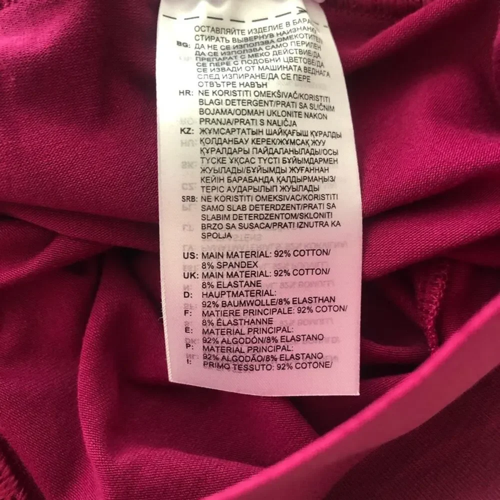 Adidas Holiday Tights Power Berry Fuchsia legging cotton blend